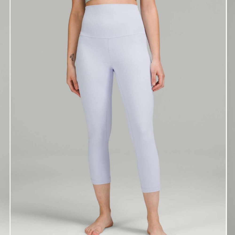 NWOT lululemon Align Super-High-Rise Crop 21" Size 8 retail $88